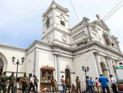 Първа църковна служба след атентатите в Шри Ланка 