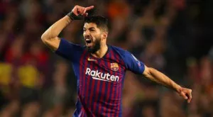 ВИДЕО: Манолас се изгаври със Суарес, Луисито отговори с 2 гола