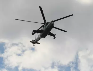 Съветски военен хеликоптер Ми-24 се разби в Беларус (ВИДЕО)