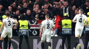 Йович изравни постижение и се доближи до голмайсторския приз в Лига Европа 