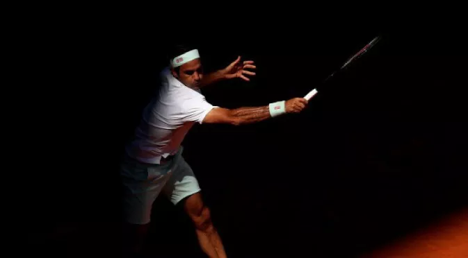 Федерер се оттегли от 1/4-финала в Рим заради проблем с десния крак 