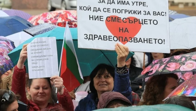 7 000 здравни специалисти излизат на национален протест през октомври