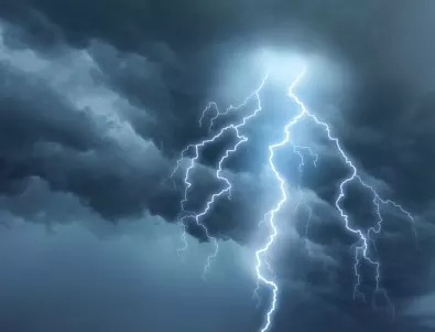 Жълт код за гръмотевични бури в Югозападна България
