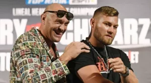 Вижте пълния запис на шеметната победа на Тайсън Фюри над Шварц (ВИДЕО)