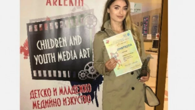 Антонина Лозанова от Видин взе голямата награда за най-добър монтаж на медийния  фестивал 