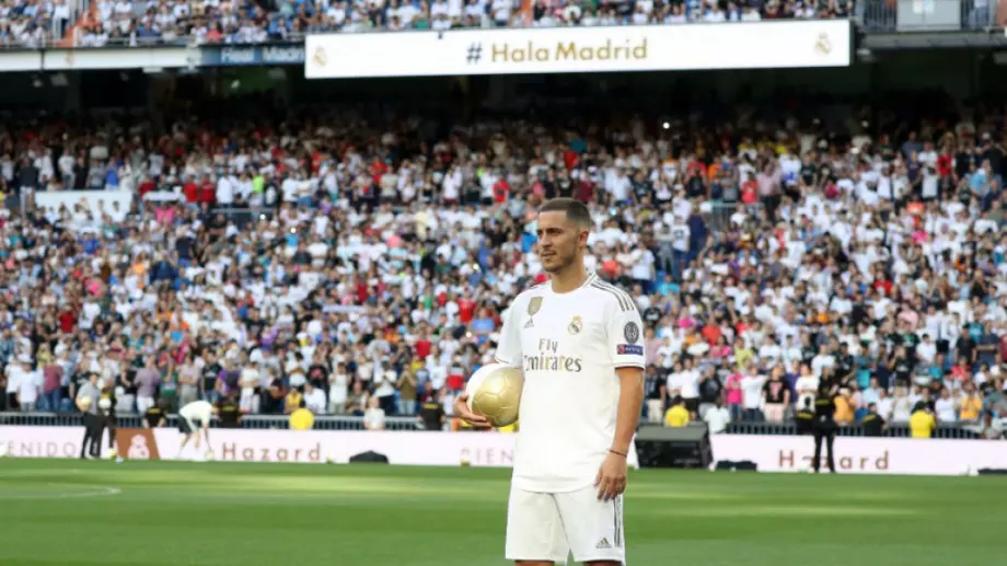 Азар призна кога за първи път Зидан го е поискал в Реал Мадрид