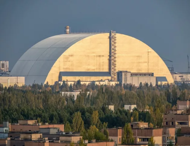 Новият саркофаг на АЕЦ "Чернобил" е с площта на 4 футболни игрища (ВИДЕО)