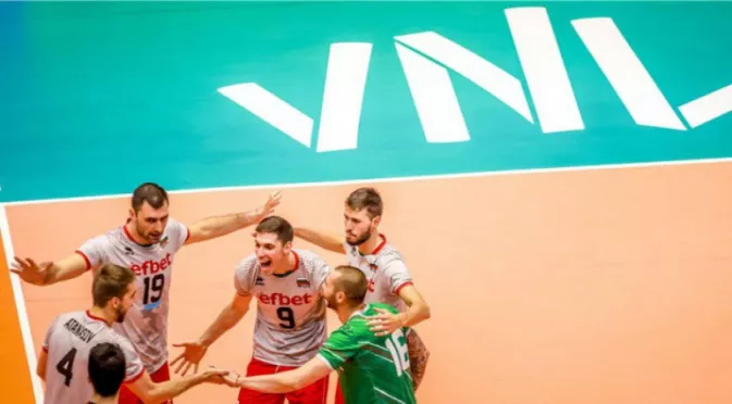 Българските волейболисти с чудесна победа в Лига на нациите преди домакинството си в Пловдив