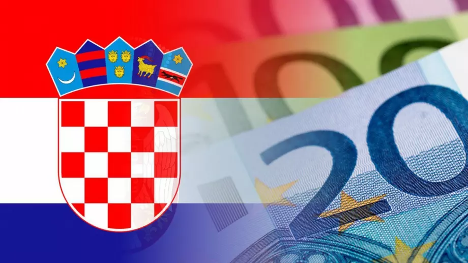 Проучване: 61% смятат процеса за въвеждане на еврото в Хърватия за плавен и ефективен