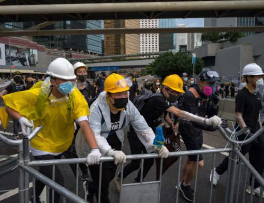 Ескалация на напрежението в Хонконг 