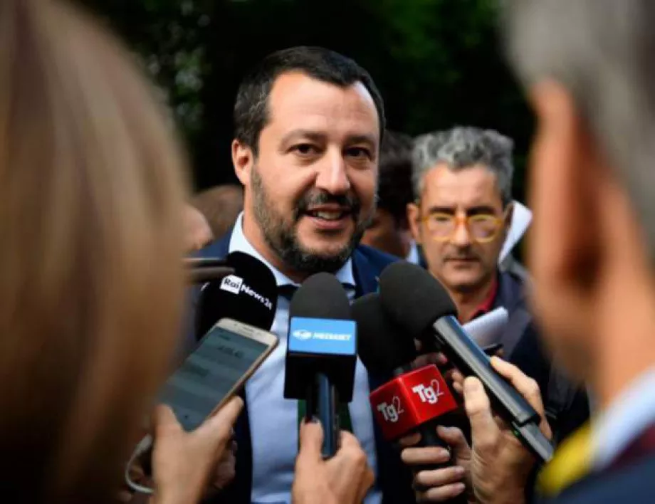 Салвини заплаши с разваляне на управлението в Италия и предсрочни избори 
