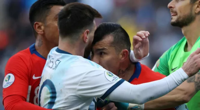 ВИДЕО: Меси бе изгонен, но Аржентина спечели битката за третото място на Копа Америка