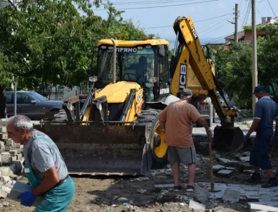 Улиците, засегнати от поройните дъждове в Асеновград - ремонтирани до края на август