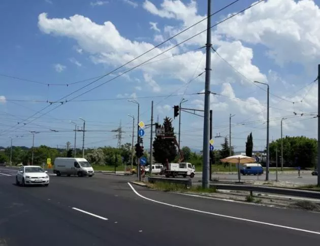 Повторен ремонт на част от булевард "Захарий Стоянов" в Бургас