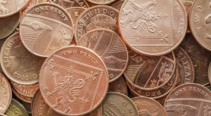 Великобритания не е секла дребни монети през 2018 г.