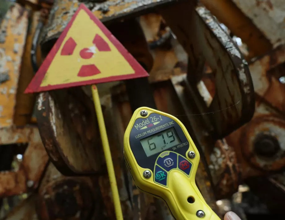 Пожар до Чернобил повиши нивата на радиация