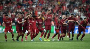 Победната дузпа на Ливърпул за Суперкупата е била нередовна? (СНИМКИ)