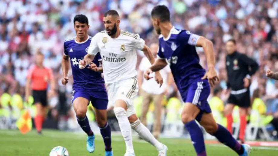 Късни голове на "Сантиаго Бернабеу" оставиха мача между Реал Мадрид и Валядолид без победител