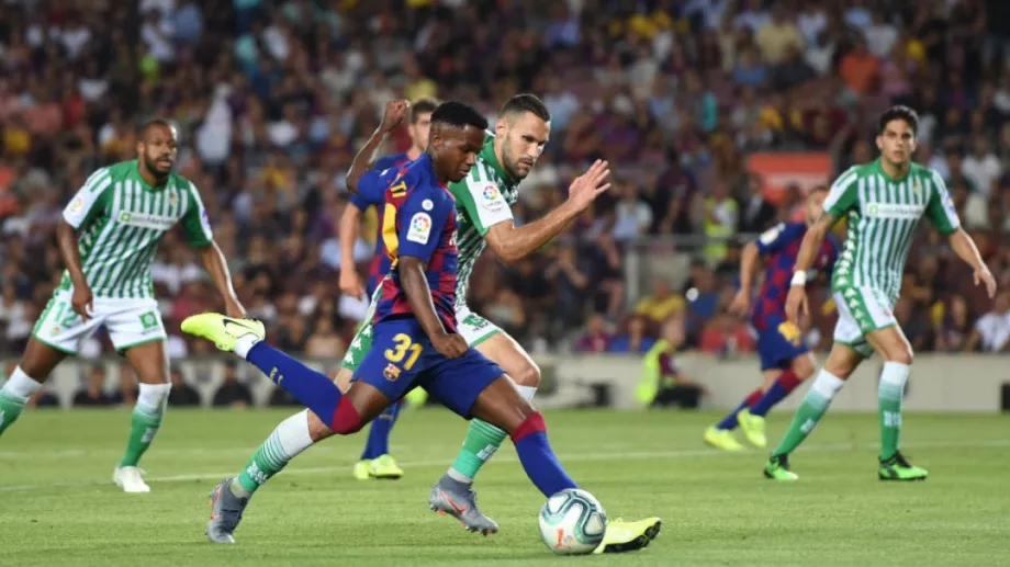 Възходът на новата звезда на Барселона - Ансу Фати, продължава 