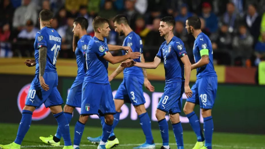Италия постави впечатляващ рекорд в евроквалификациите