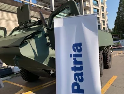 Patria представи новата бойна машина 6х6 (ВИДЕО)