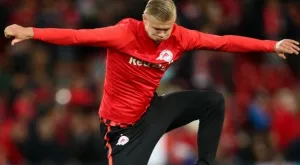 Холанд го постигна за 3 мача, Меси за 17, а Роналдо за 32