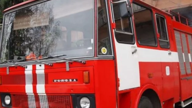 Гасиха пожар в Димитровград
