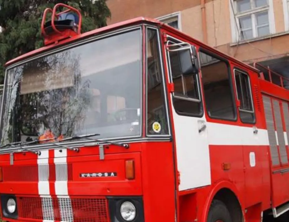 Гасиха пожар в Димитровград