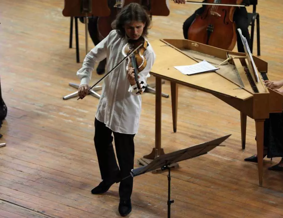 Цигуларят Елин Колев записа албум с музика на Вивалди 