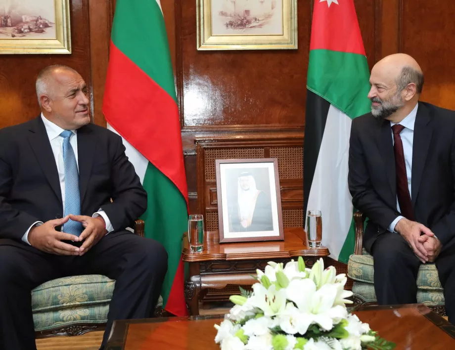 Борисов в Йордания: Приоритетно остава сътрудничеството в сигурността и отбраната