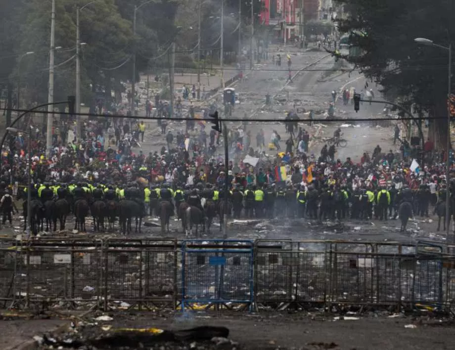 Масовите протести в Еквадор накараха президента да спре мерки, одобрени от МВФ (ВИДЕО)