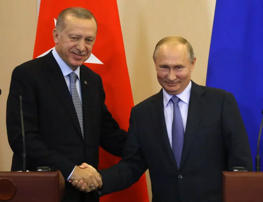 Ердоган и Путин обсъдиха по телефона ситуацията в Идлиб 