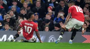 ВИДЕО: 30-метровата бомба на Рашфорд още по-впечатляваща с музиката от "Титаник"