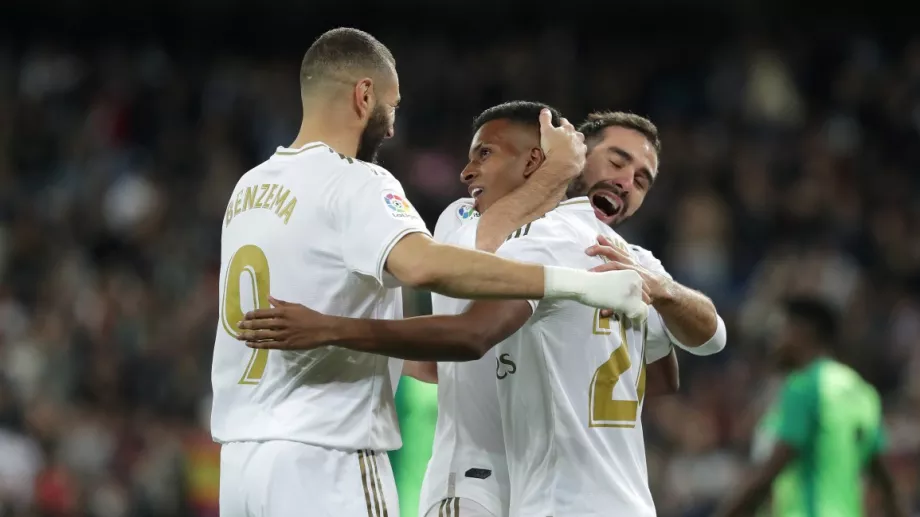 Реал Мадрид показа, че може да се забавлява в паметен мач 