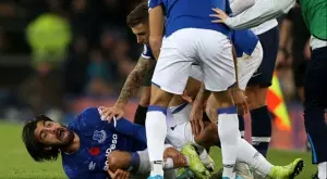 Играч на Евертън се завръща срещу Ливърпул след ужасяваща контузия (ВИДЕО)