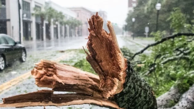 Вятърът събори дървета в столицата