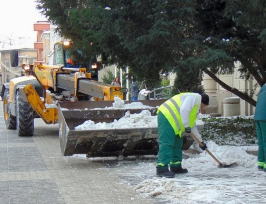 Пловдив се готви за първия сняг