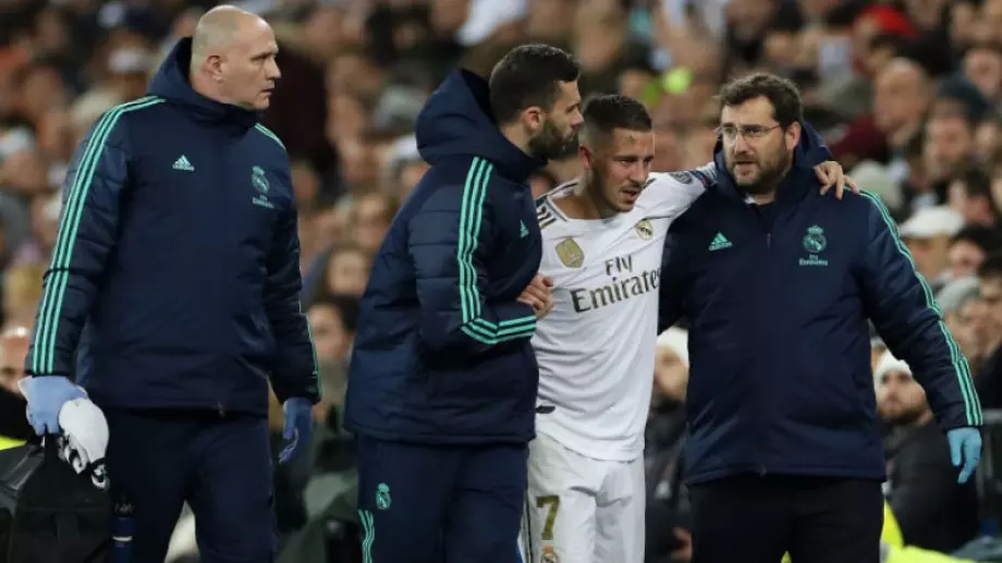 Лошата съдба на Еден Азар в Реал Мадрид няма край