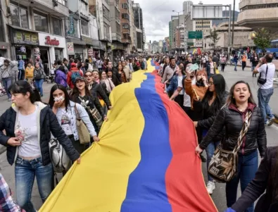Масовите протести срещу властта в Колумбия не спират, САЩ са притеснени