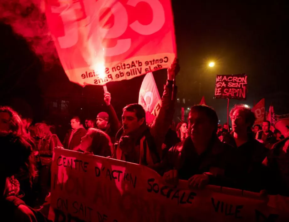 Франция отново е в национална стачка