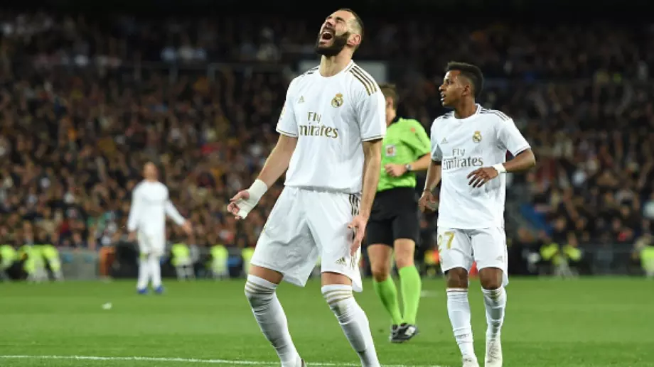 Късен гол от статично положение спаси Реал Мадрид от издънка в Ла лига