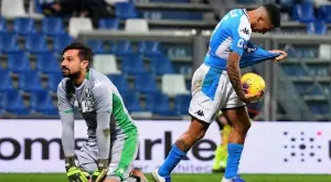 Наполи записа първа победа при Гатузо след зрелищен мач срещу Сасуоло