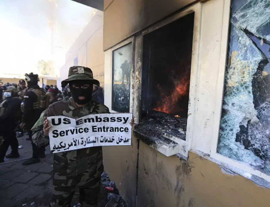 Пак ракетна атака срещу американското посолство в Ирак