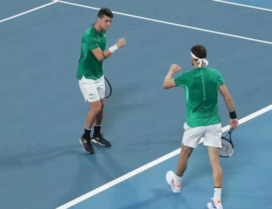 Алекс Лазаров и Григор Димитров изковаха изключителна победа за България на ATP Cup 