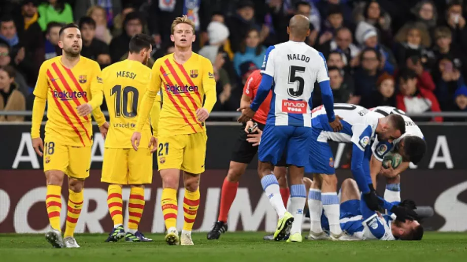 Блясъкът на Суарес не стигна на 10 от Барселона за успех в дербито на Каталуния