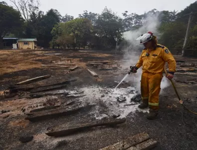 Дъждът донесе достатъчно вода в опожарените райони на Австралия