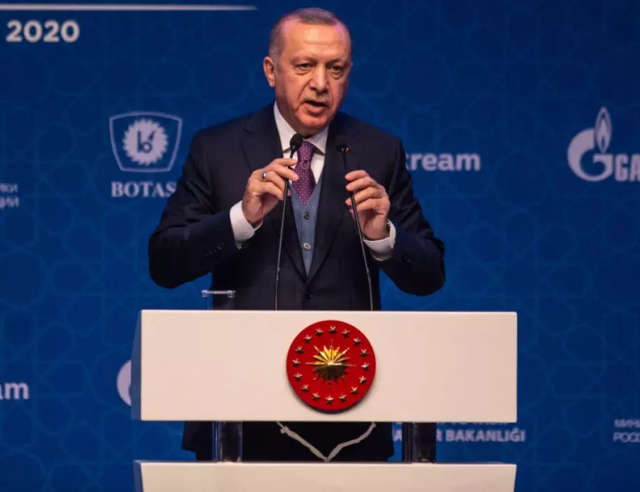 Ердоган: Турция очаква още по-голямо откритие на газ в Средиземноморието 