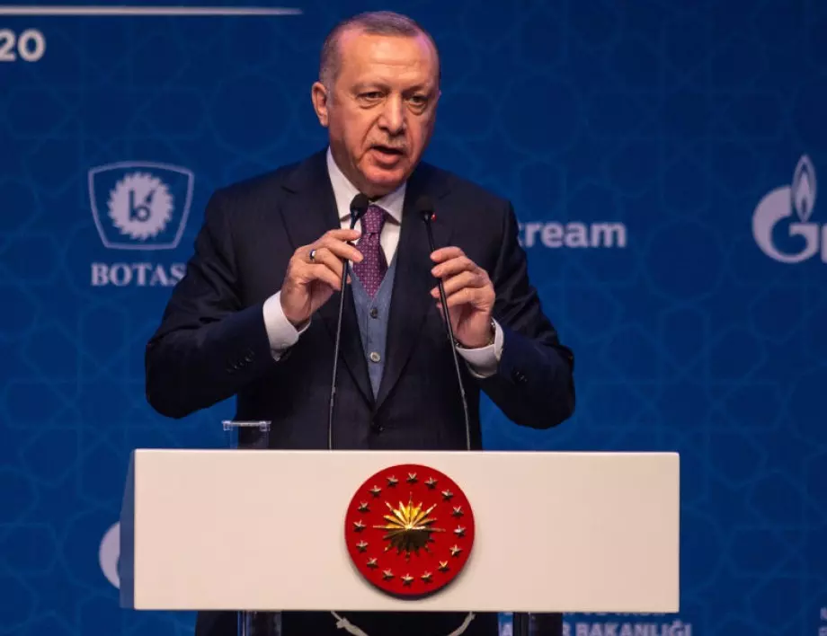 Ердоган призова регионалните участници към разрешаване на кризата в Средиземноморието 