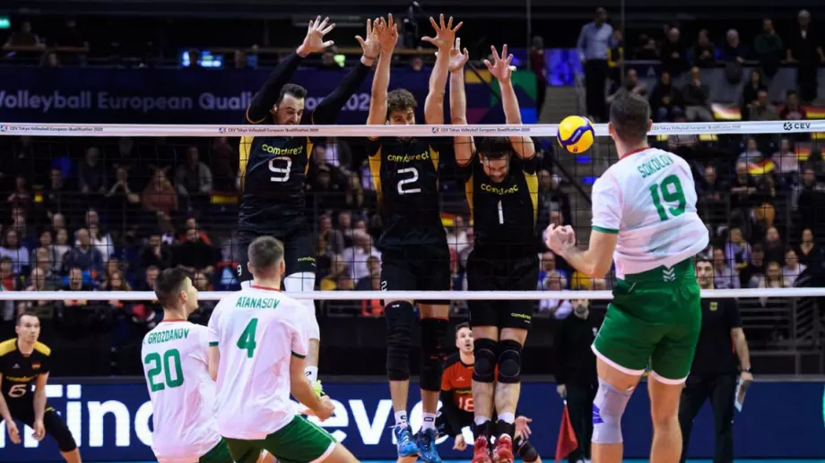 България даде всичко от себе си, но Германия уби олимпийската мечта на "лъвовете"