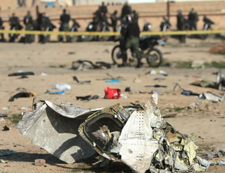 Експерт: Самолетната катастрофа в Иран може да е терористичен акт